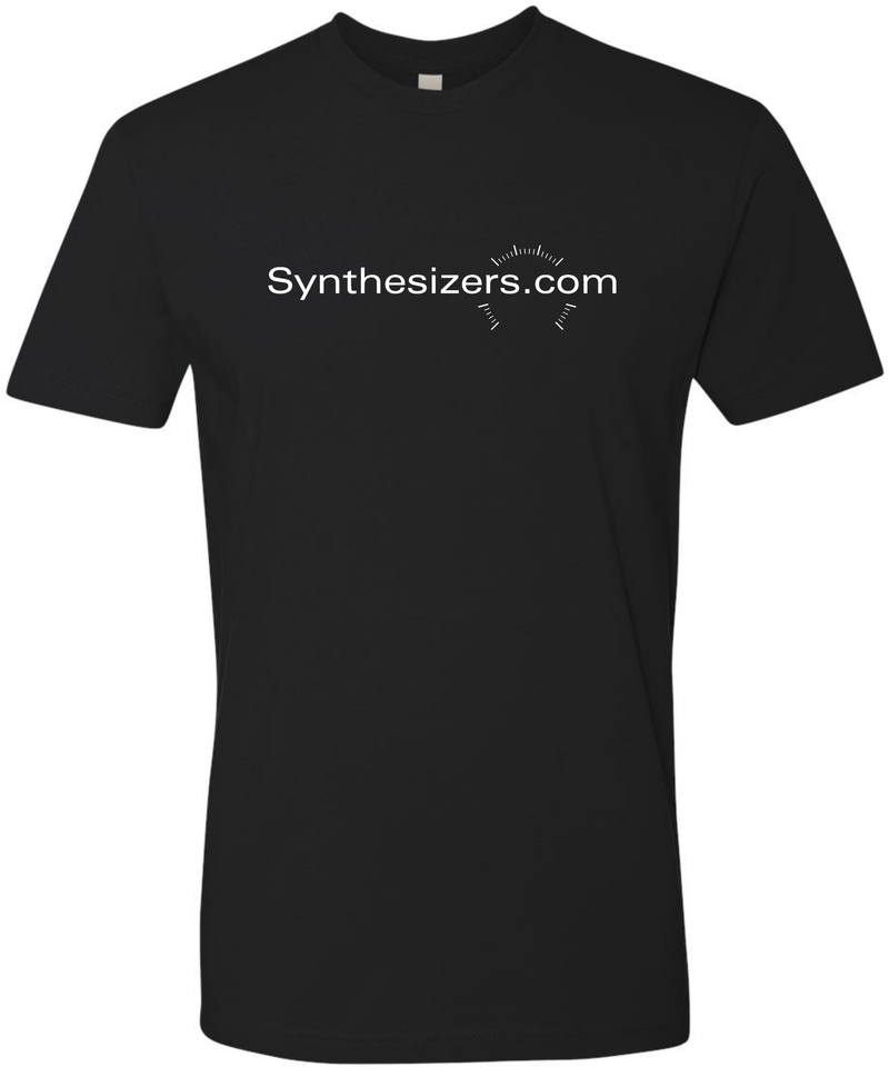 Black Synthesizers.com T-Shirt